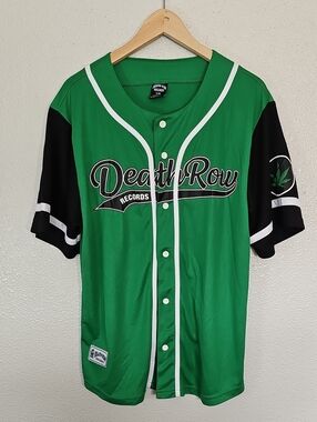 Death Row Records Baseball Jersey.